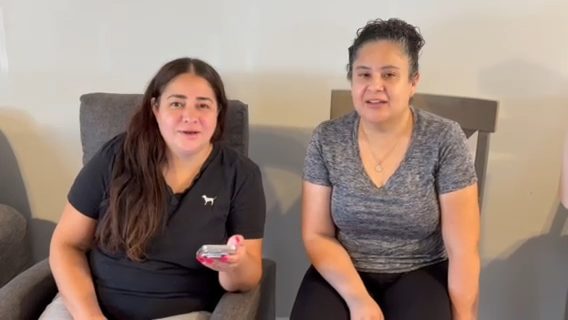 Joanna & Veronica video testimonial